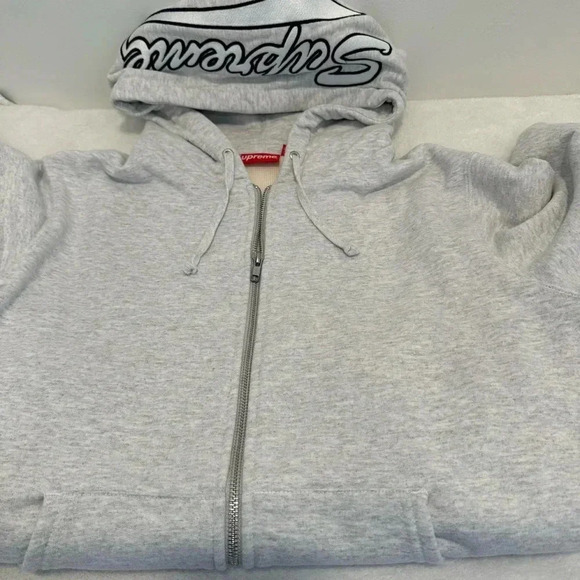 Supreme THERMAL ZIP UP SWEATSHIRT Size S - Picture 6 of 12